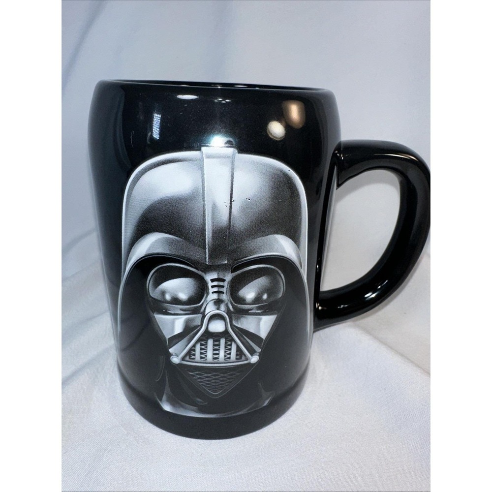 Star Wars 22oz  Coffee Mug Cup Ceramic Darth Vader Large Black Stein